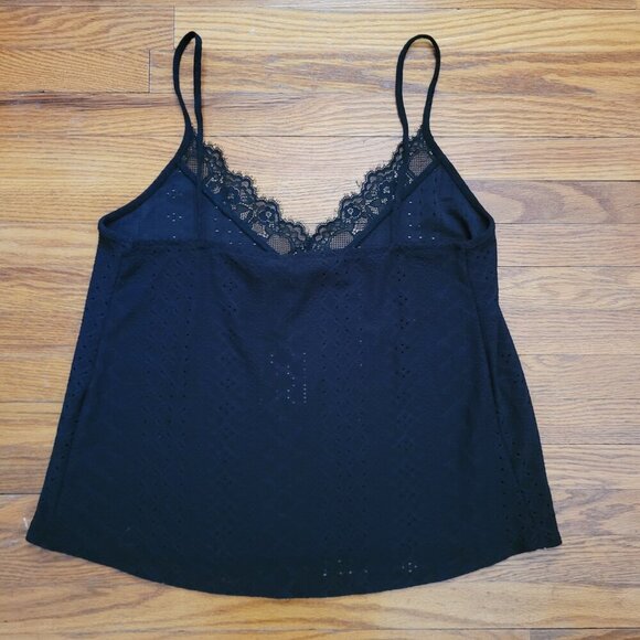 NWT ZARA | Lace V-Neck Eyelet Tank Top | Sz. S - Picture 9 of 9